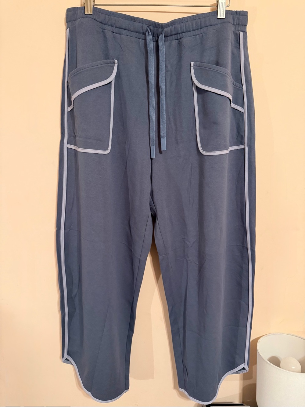 NWT Blue Athleisure Pants - Picture 2 of 7